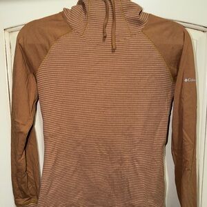 Columbia Brown Hooded Sweatshirt
